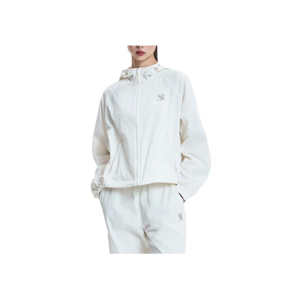 New MLB Jackets & Coats Women's White 3FWJV0153-50IVS