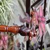 Reindeer Wooden Hand Carved Cane Artistic Hand Carved Walking Stick for Style and Support