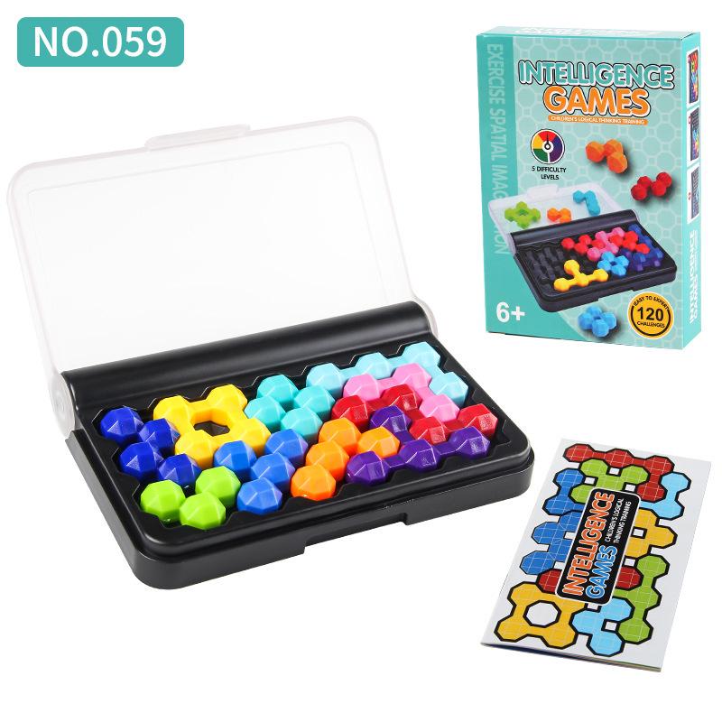 Cross-Border Magic Bead Puzzle: Educational Logic Training Board Game with Colored Beads