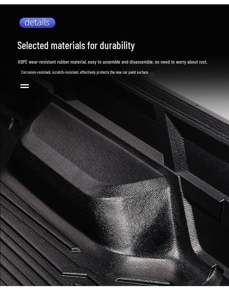 Mitsubishi L200/Triton 2024-2026 Extended Single Cab Trunk Liner Mat
