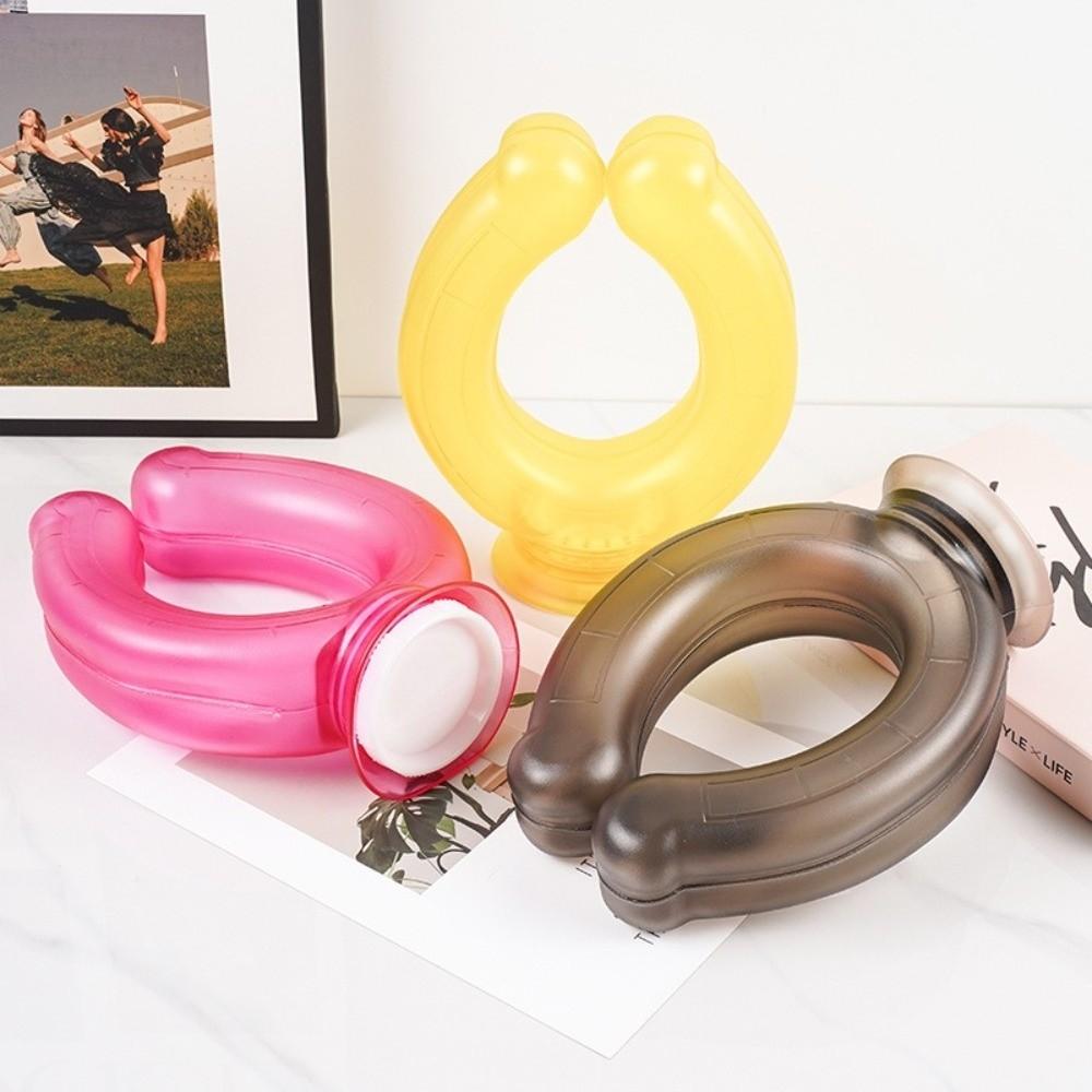 Neck-hanging Hot Water Bottle U-shaped PVC Cold Water Bag New Neck Protection Hot Water Bottle