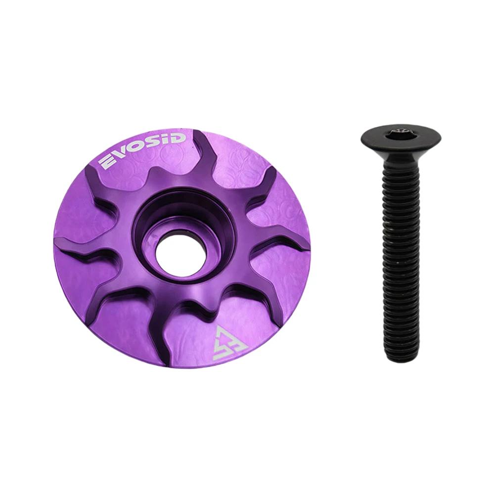 Bicycle Headset Cap Aluminium Alloy MTB Road Bike Stem Headset Top Cap Cover for Fork Head Tube Cycling Accessories