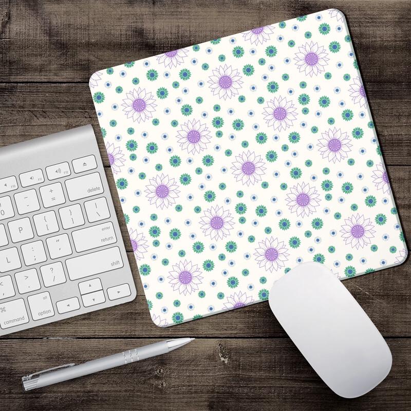 Fumade Small Floral Desk Mouse Pad