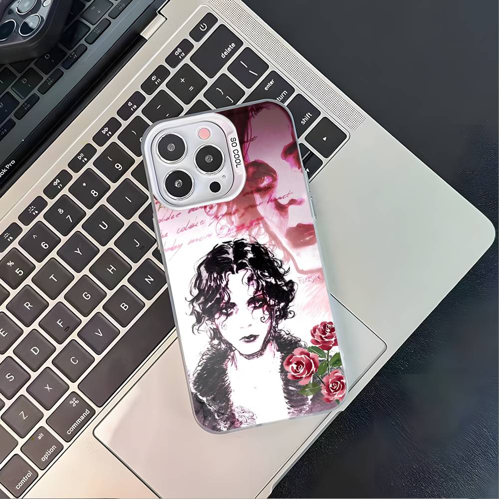 H-HIM Band V-Ville V-Valo For iPhone 17,16,15,14,13,12,11,Mini,Pro,E,SE4,XS,MAX White Shockproof Candy Matte Cover iPhone16PROMAX