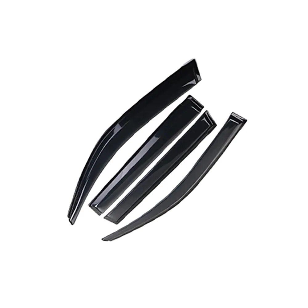 

Козырек для окон Toyota Verso AR20 2009~2018 Автомобильные солнцезащитные козырьки для защиты от дождя дефлектор тент укрытие боковые вентиляционные отверстия дымоход внешние аксессуары чёрный