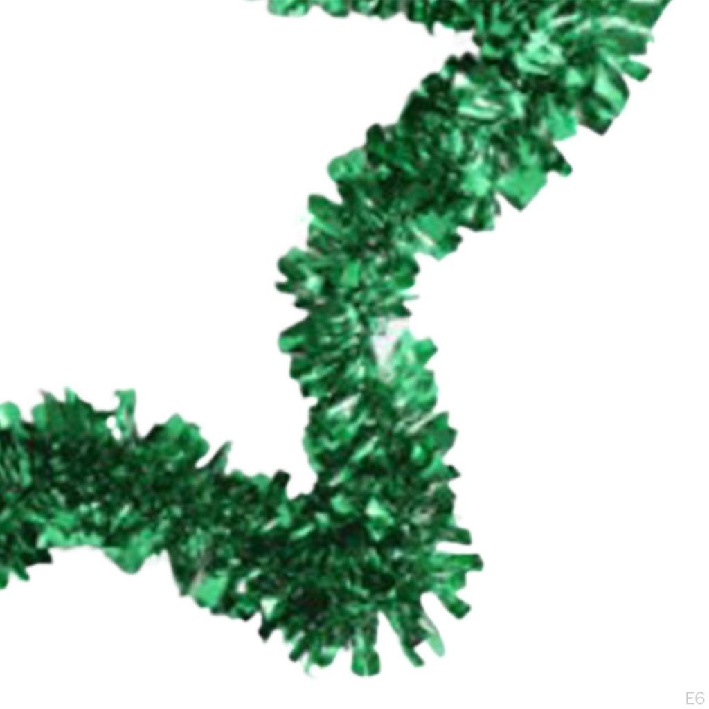 Pentagram Garland Star Wreath Ornaments Hanging Backdrop Tinsel for Front