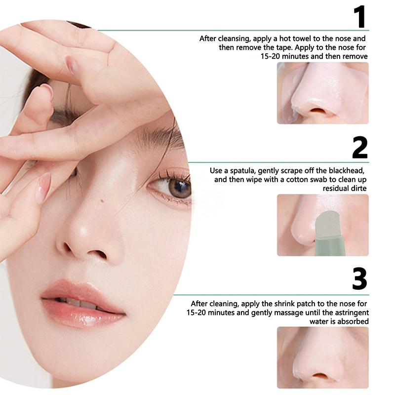 1Pcs Professional Nose Cleansing Tool – Blackhead and Pimple Extractor for Face, Exfoliating Pore Cleaner for Skin Care