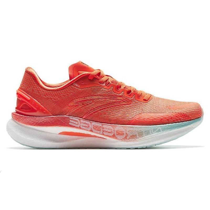 Anta Champion 2nd Gen Pro Abrasion Resistant Low top Running Shoes Men's Orange Yellow Sneakers 112335580S-3