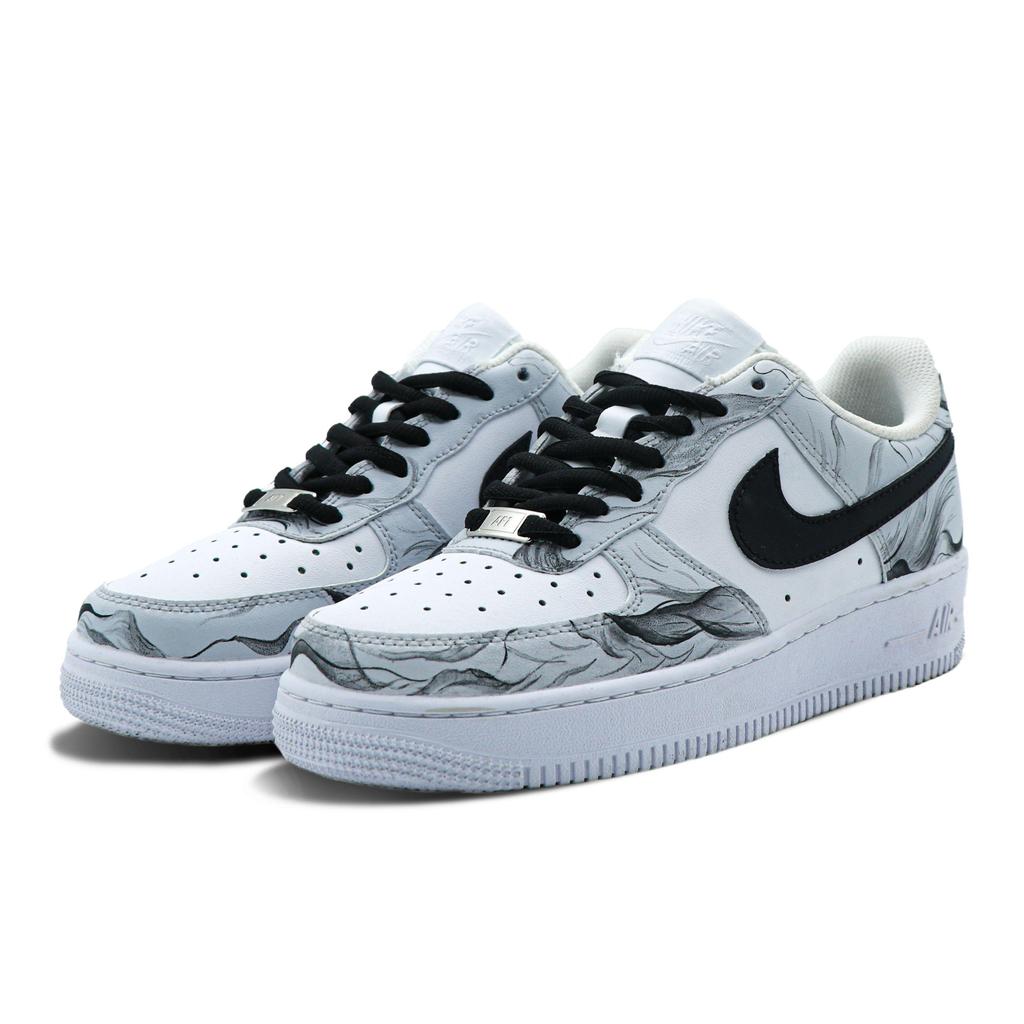 Nike Air Force 1 Thermal Coverage Nízké Skateboardové Boty Pánské Bílé Černé CW2288-111(Tým147-)