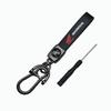 New Honda Motorcycle Leather Keychain Key Ring For HONDA Hornet CBR CB Shadow PCX VFR XADV Forza Monkey HONDA AccessoriesOW3
