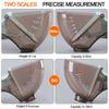 1Pcs New Adjustable Measuring Spoons with Scale Plastic Measuring Scoops Cups for Baking Cooking Accessories Kitchen Measuring Tools