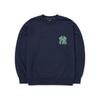 MLB Sweatshirts Unisex Blue Crew Neck Moderate Regular 3AMTM0624-50NYD