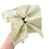 Elegant French Bows Scarf Scrunchie Headbands Hair Accessory For Women Soft Fabric Hair Tie Multipurpose Styling