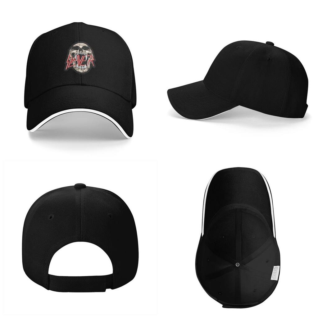 Unisex Baseball Hats Metal Band Slayer Outdoor Streetwear Summer Sports Baseball Caps Hip Hop Cap Casquette Hats