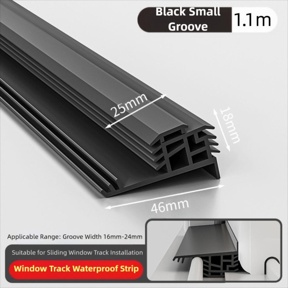Ainproof Water Backflow Window Water Blocking Bar TPE Leakage Maintenance Sealing Strip Window Edge Waterproof Rain Shield