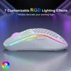 Adjustable DPI Gaming Mouse Rechargeable 2.4G Wireless Mouse  Computer Accessories