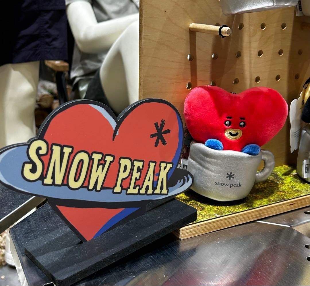 [Б/У] Официальный брелок BTS BT21 TATA Snow Peak V