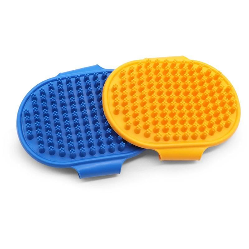 Pet Grooming Brush Dog Massage Glove Cat Hair Remover Bathing Supplies