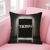 The Band Cushion Cover Natural Linen Pillow Case DoubleSided Print Decorative Sofa Pillowcase Home Decor Gift