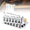 Fockety Electric Guitar Tremolo Cent Style Tremolo Bridge 54mm String Solid Brass Stainless Steel Push Arms for Increased Bridge, 6-String