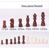 Brangdy Solid Wood 2.5-inch Chess Pieces