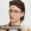 9pcs Rectangular Sport Presbyopia Glasses Fashion Simple Model Reading Glasses Middle-aged and Elderly Men and Women
