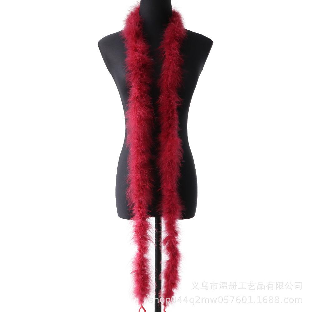 Feather 13G Full Fluff Strips Macaron Colored Turkey Fur Clothing Accessories Diy Fluff Strips