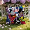 B-Britto Art Design Cushion Cover Home & Car Dual-Scene Pillow Cover: Reversible for Premium Comfort