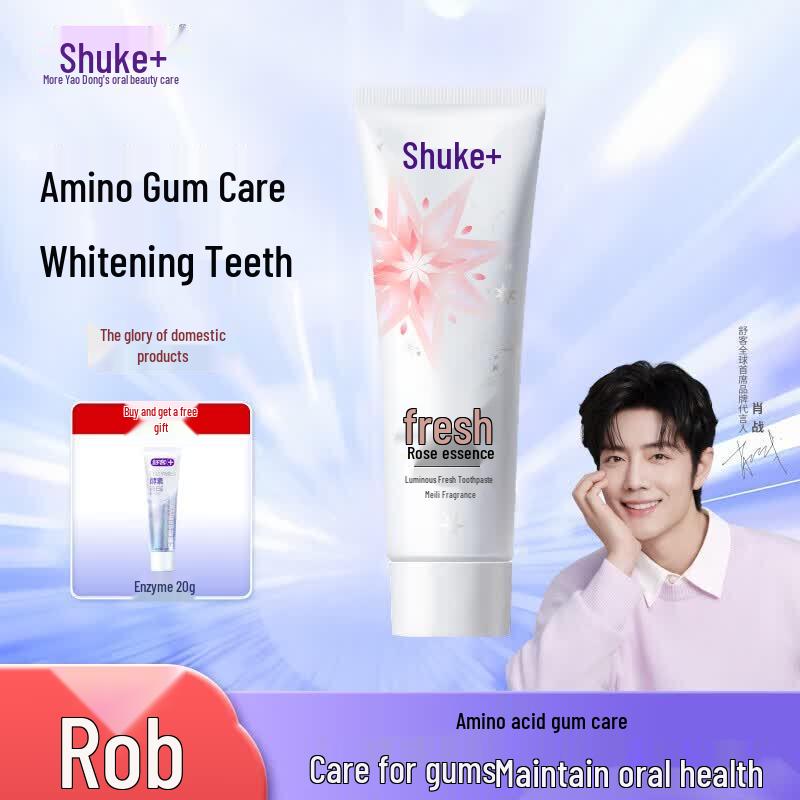 Saky Flowing Light Rose Essence Toothpaste (3-Pack)