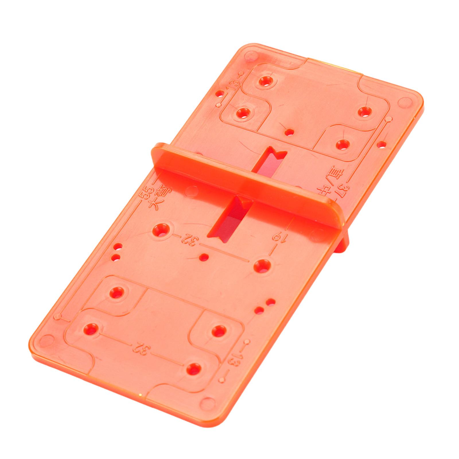 

Позиционер направляющей для сверления отверстий 35/40 мм Многоцелевой шаблон для сверления петель Открыватель отверстий Позиционер Шаблон Набор ручных инструментов