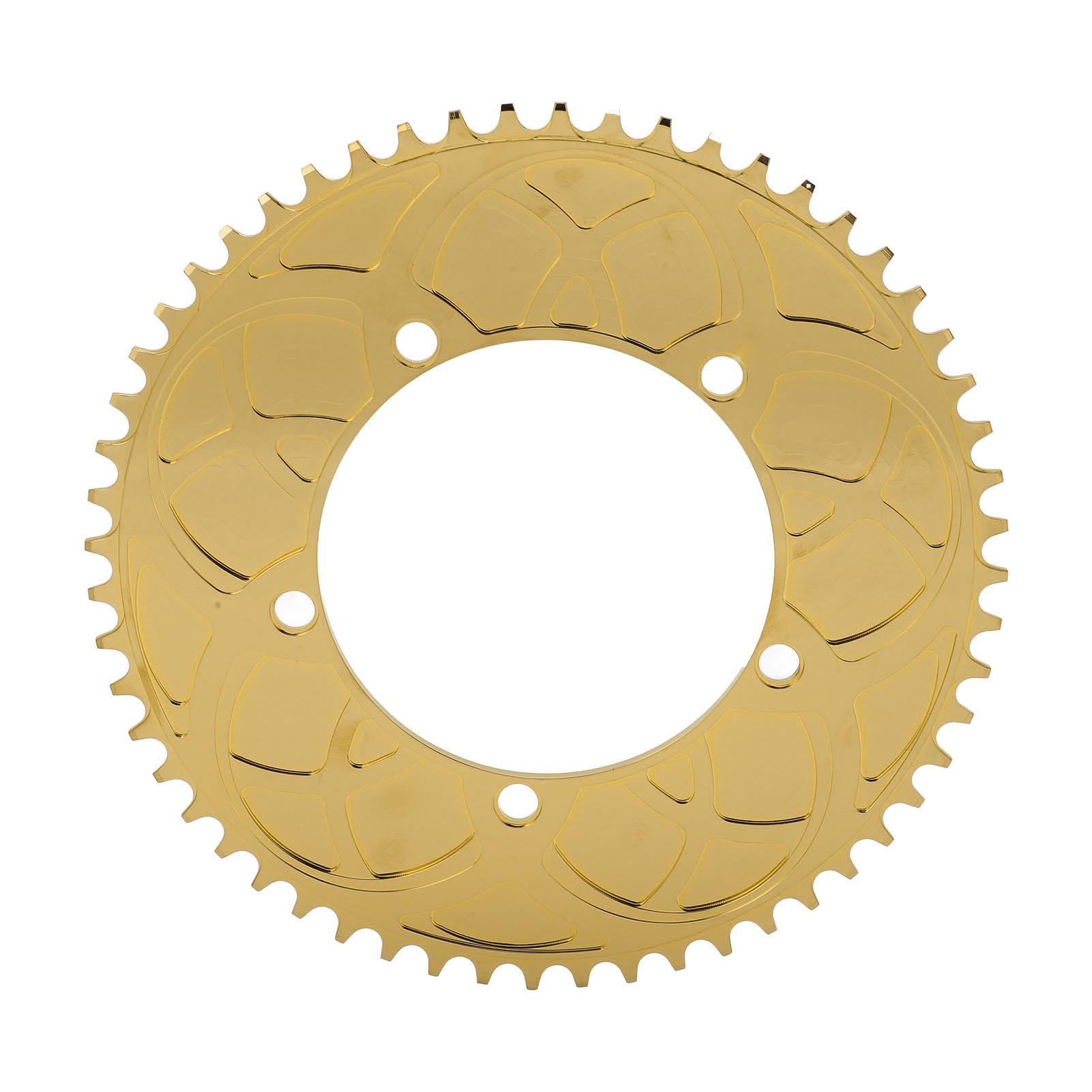 BOLANY 130BCD Bike Chainring 56T Positive Negative Tooth Single Disc for Folding Road Bicycle Cycling BMX Titanium