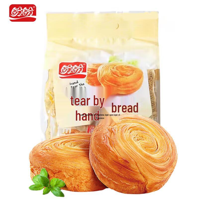 Panpan Milk Flavor Hand-Torn Bread 4-Pack