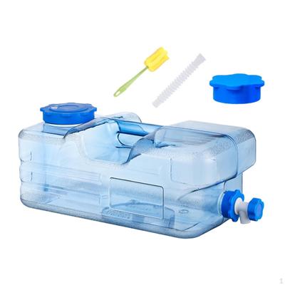 Camping Water Container Storage Jug 15 L with Screw Lid Can Carrier Faucet