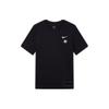 Nike Cartoon Sun Hand Print Letter Graphic Round Neck Short Sleeve T-Shirt Men Tops Black DV3189-010