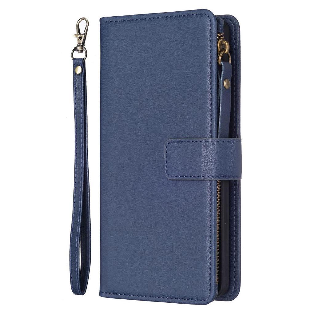 OPPO A98 5G/F23/A1 Zippered Leather Case, Cross-Border Exclusive, Anti-Drop Design
