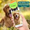 Pet Selfie Phone Holder Dog Voice Toy Tennis Ball Prop Petting Props Essential Shooting PP Plastic Material Pet Supplies