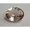 13-15 Ct Natural Light Peach Morganite Oval Cut Beautiful Certified Gemstone