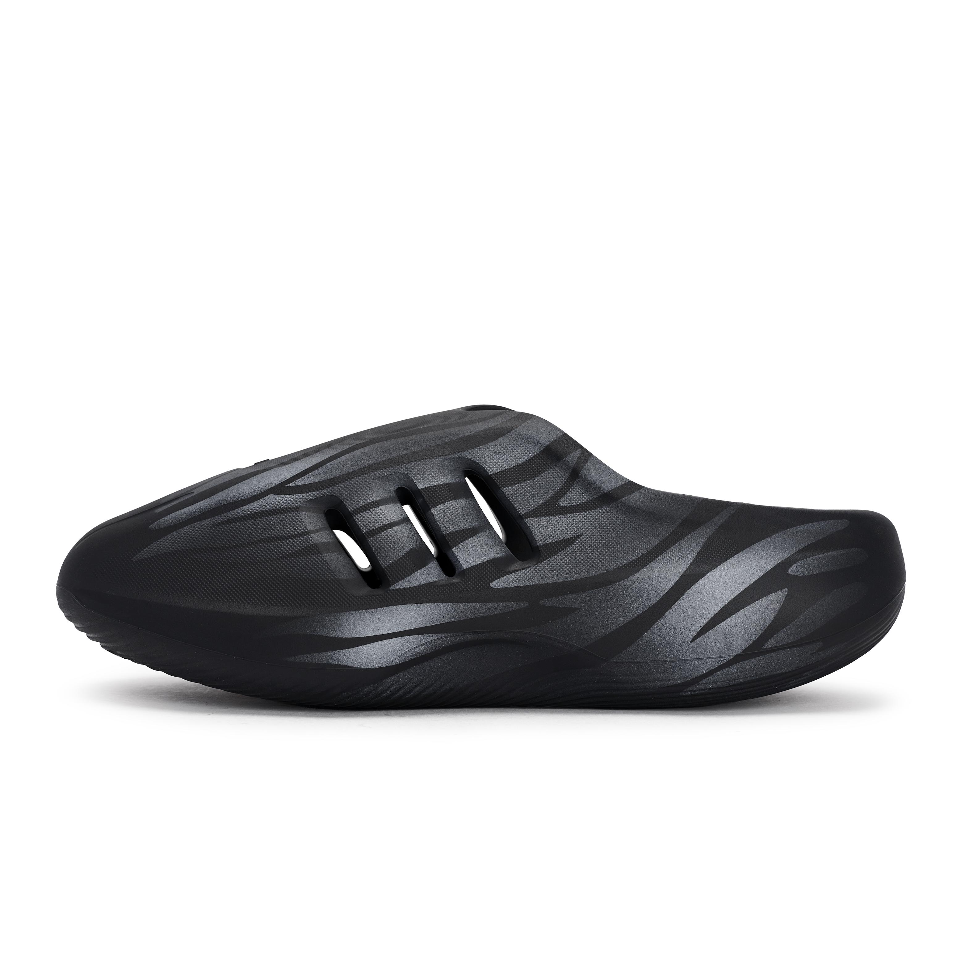Adidas Originals AdiFOM IIInfinity Mules Abrasion Resistant Closed Toe Slippers Unisex Black Gray IG6969(Team1189-) 35½