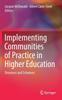 Bok Implementing Communities of Practice In Higher Education : Dreamers and Schemers
