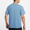 Nike Dri-Fit Uvhyverse Logo Print Outdoor Casual Sports Crew Neck Short Sleeve T-Shirt Men Tops Aegean-Storm-Blue FZ1065-429