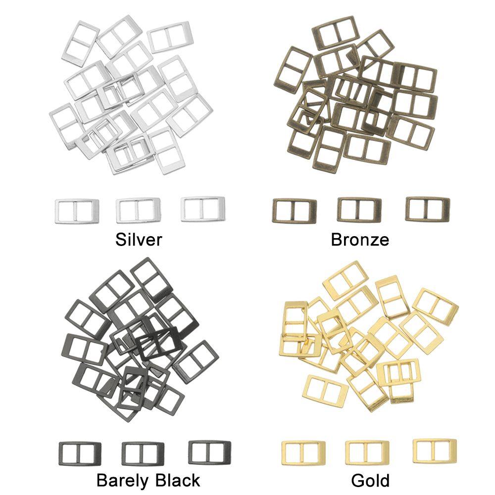 5mm Mini Ultra-small 4 Colors Tri-glide Buckle Belt Buttons Doll Bags Accessories Diy Dolls Buckles