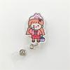 Name Card Clips Nurse Badge Holder Easy Pull Buckle ID Card Holder Retractable Badge Reel  Name Tag