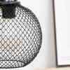 Artistic Iron Flower Net Retractable Lampshade for Home and Courtyard