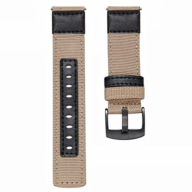 Trendy Nylon Sport Strap for Huawei GT3, Honor GS Pro, Samsung Watches