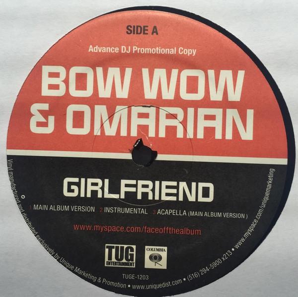 

12inch Record BOW WOW OMARION Girlfriend TUGE1203 T.U.G. Entertai 2004 Japan Rap HipHopRB Used