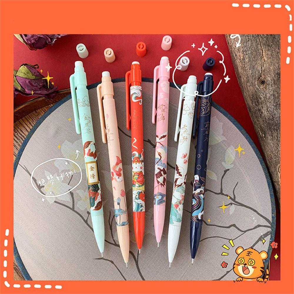 Stationery for Kids Korean Student Press Pen Mechanical Pencil Movable Pencil Automatic Pencils