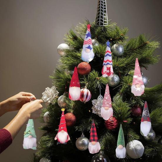 Christmas Gnomes Advent Calendar 2025 24 Days Countdown Box with Gnome Figures Festive Home Decorations