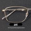 Men's Ultralight Japanese Titanium Photochromic Glasses Frame for High Prescription