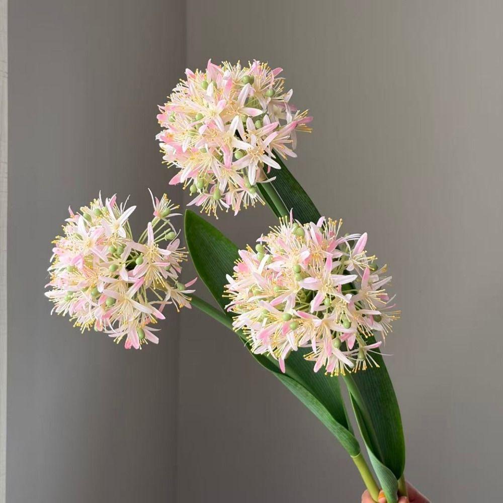 Handmade Craft Fake False Flowers 55cm Length Fake Flowers New Bridal Bouquet  Outdoor Decor