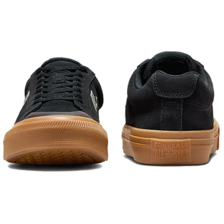 Converse Sport Casual Abrasion Resistant Abrasion Resistant Low top Skateboard Shoes Unisex Black Brown A13403C